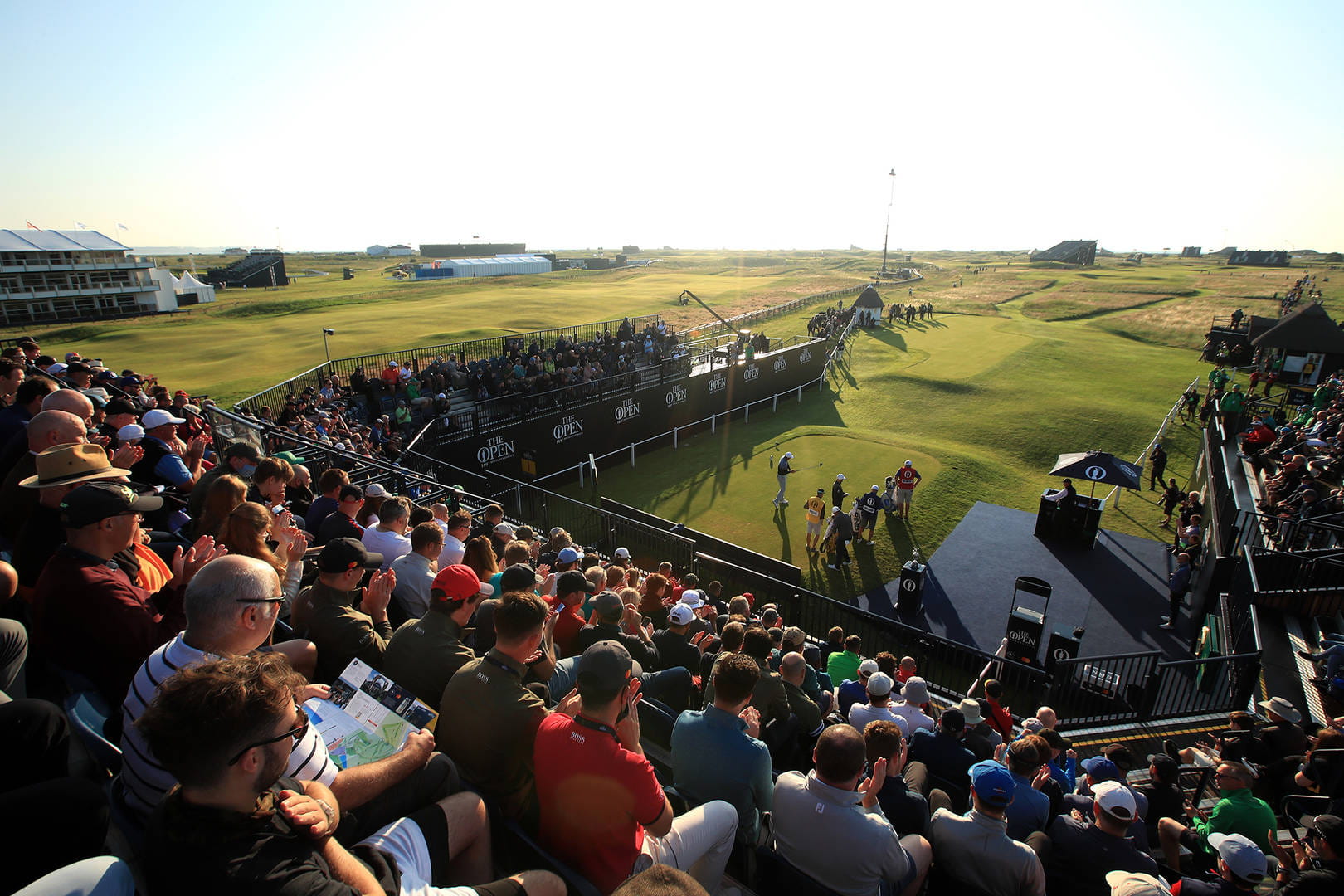Richard Bland tees off on the first